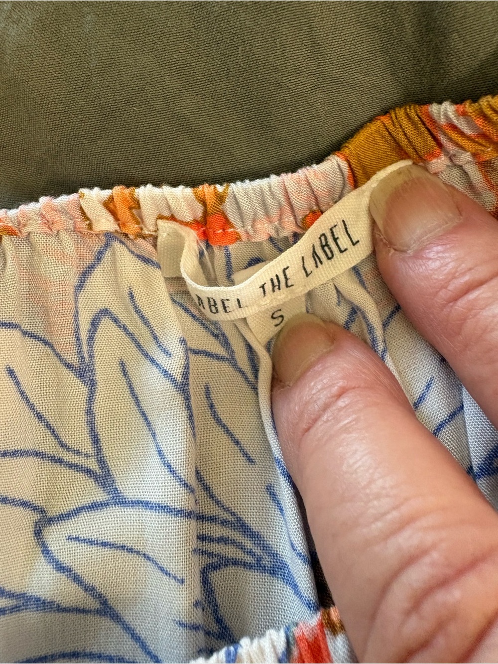 Anthropologie Abel the Label Midi Maxi Floral Off-Shoulder Dress. Size Small. - Picture 8 of 13